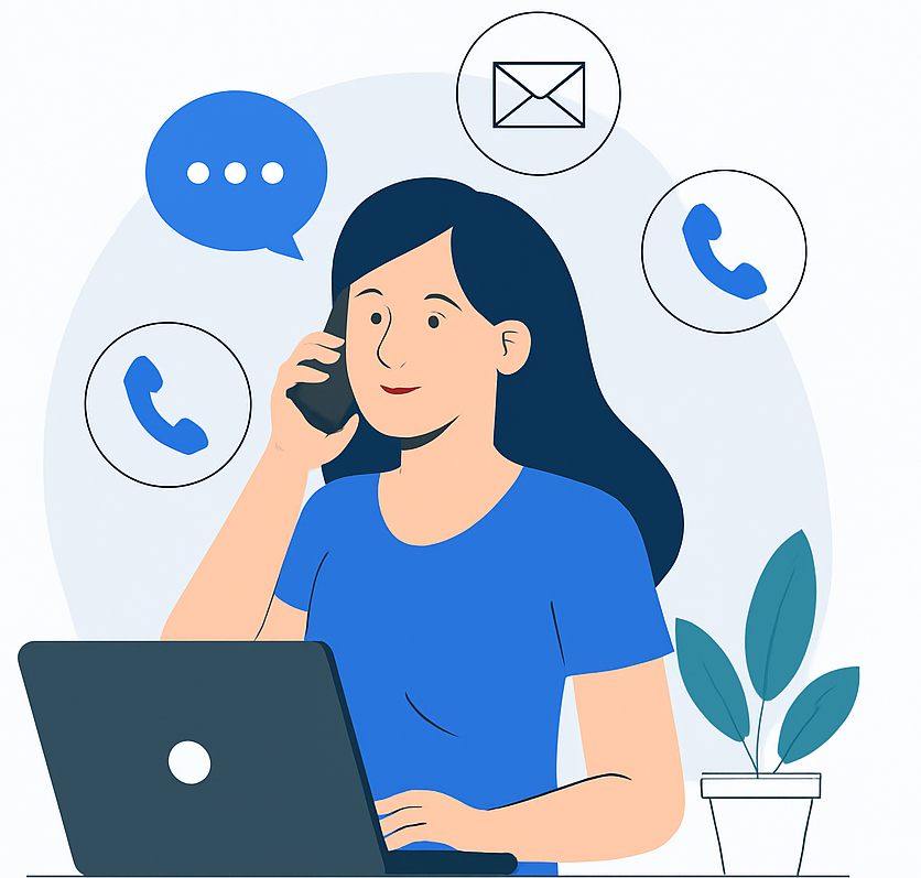 Contact Illustration